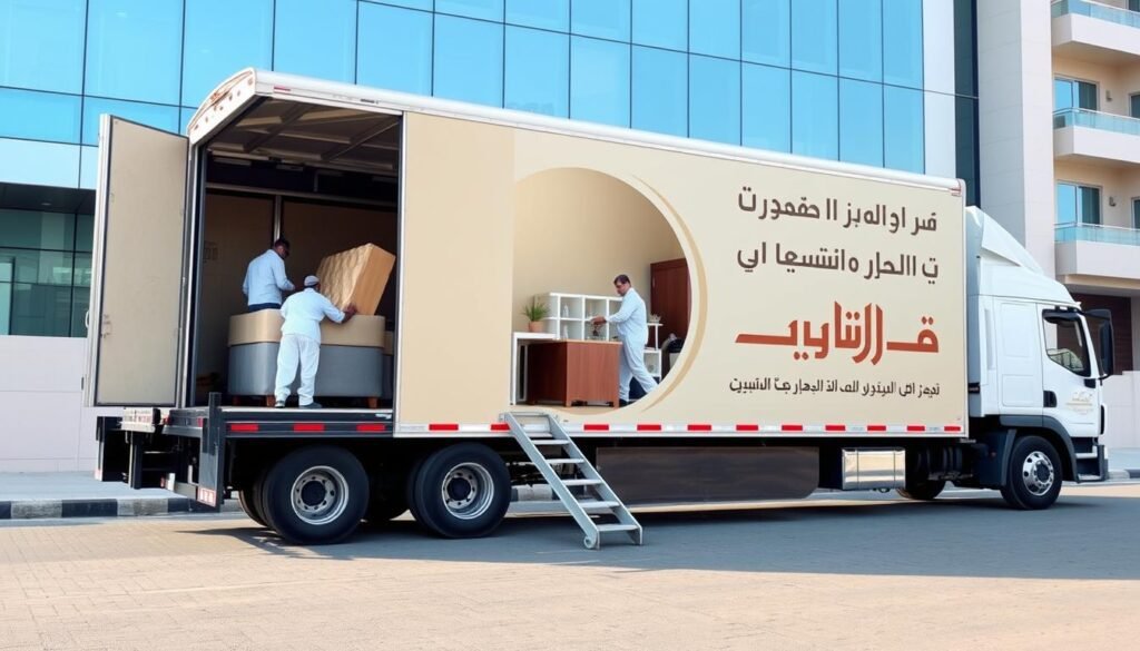 نقل عفش حي لبن