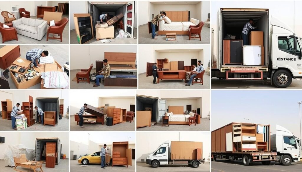 نقل عفش الحمراء