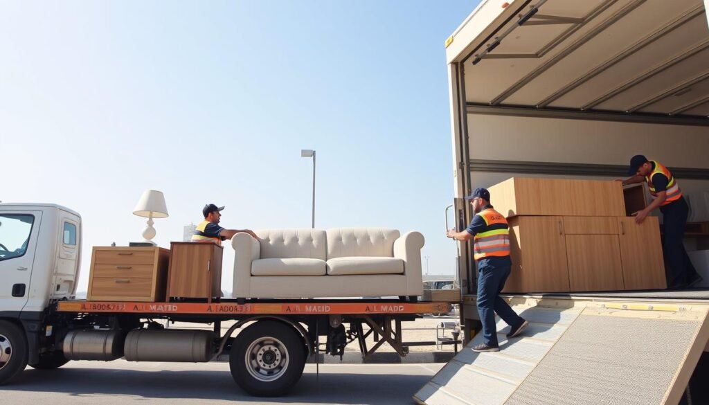 نقل عفش الحمراء بالرياض