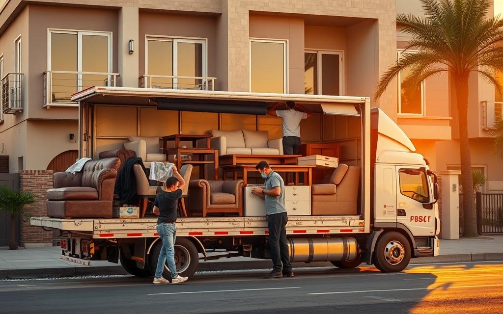 نقل عفش مع الفك