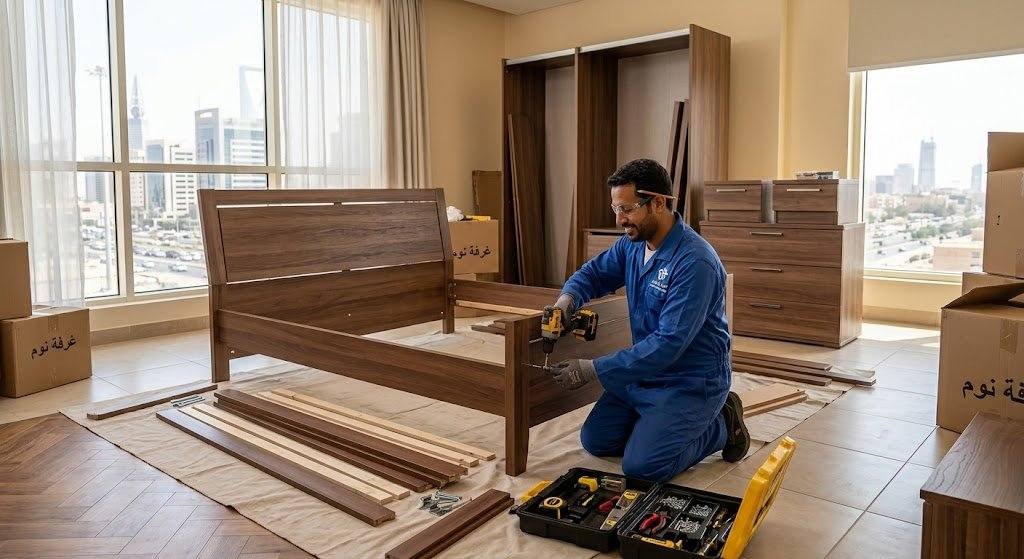 نجار فك وتركيب غرف نوم بالرياض | دقة واحترافية في التعامل مع الأثاث